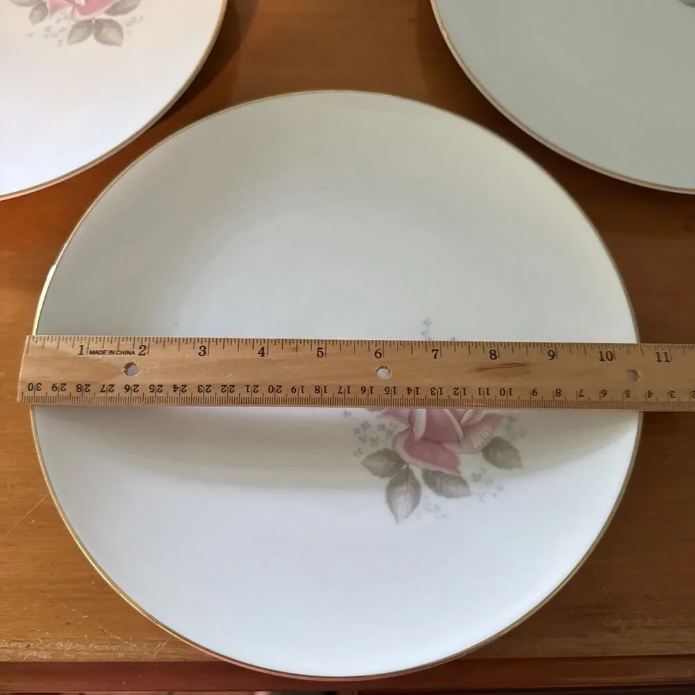 Vintage Noritake Roseville 6238 Dinner Plates 10 5/8